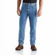 STRAIGHT/TRADITIONAL-FIT TAPERED-LEG JEAN